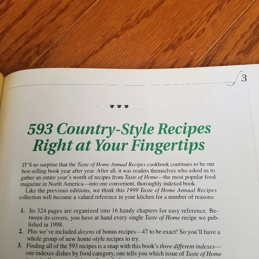 Taste of Home 1999 Annual Recipes